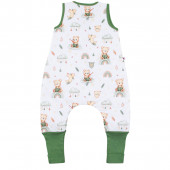 Пролетно-есенен спален чувал с крачета "Green bear" 2