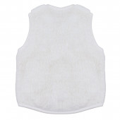 Бебешки пухен елек с джобчета 2