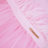 Разкошна официална рокля в розово 3