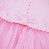 Разкошна официална рокля в розово 4