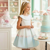 Официална детска рокля с диадема "Елиза" 2