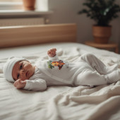 Бебешки гащеризон с шапка ''Little hero'' 6