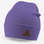 Двупластова трикотажна шапка в синьо-лилаво 3