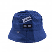 Лятна  шапка за момчета "Cool boy" в синьо 2