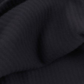 Ватиран панталон с широки крачоли в черно 4