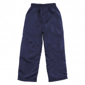 Шушляков панталон с полар в тъмносиньо 2