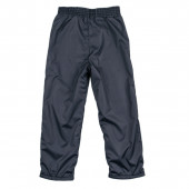 Шушляков панталон с полар в цвят графит 2