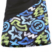 Шушляков панталон с полар "Graphics" в черно 4