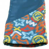 Шушляков панталон с полар "Graphics" в петролено синьо 4