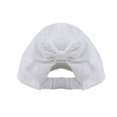 Шапка с козирка и бродерия в бяло UV 30+ 2