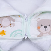 Зимен спален чувал с двупосочен цип "Honey bear" 8