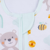 Зимен спален чувал с двупосочен цип "Honey bear" 9