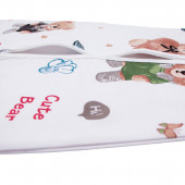 Спален чувал с двупосочен цип и крачета "Cute bear" 10