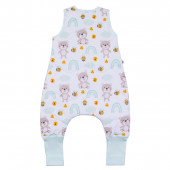Спален чувал с двупосочен цип и крачета "Honey bear" 4