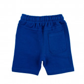 Детски къси панталони за момчета в наситено синьо 2