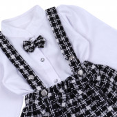 Детски сукман с риза в черно 5