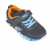 Светещи олекотени маратонки "Rocket" в графит 2