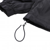 Тънко шушляково яке в черно 4