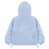 Тънко шушляково яке в синьо 2