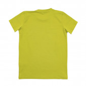 Детска тениска в цвят лайм 3