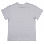 Детска памучна тениска "Los Angeles" в сиво 2