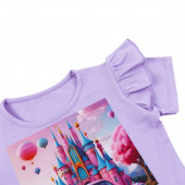 Трикотажна лятна рокля "Dream castle" 3