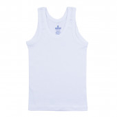 Тройка памучни потници в бяло 2