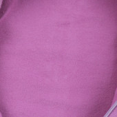 Ватиран едноцветен елек в лилаво 4