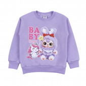 Ватиран комплект "Baby" в лилаво 2