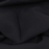 Ватиран рипсов клин в черно 4