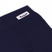 Ватиран рипсов клин в тъмносиньо 3