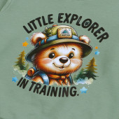 Ватирана блуза ''Camping'' в пастелно зелено 3