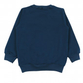 Ватирана блуза ''Camping'' в петролено синьо 2