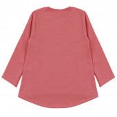 Ватирана туника "Fairy" в цвят сьомга 2