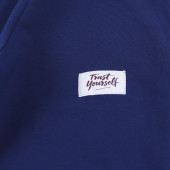 Ватирано долнище "Trust yourself" в тъмносиньо 3