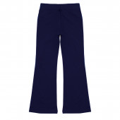 Ватиран панталон тип ''чарлстон'' в тъмносиньо 2