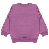 Детска ватирана блуза ''Пикник'' в лилаво 2