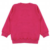 Детска ватирана блуза ''Пикник'' в наситено розово 2