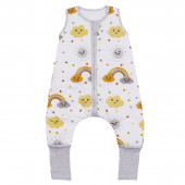 Зимен спален чувал с двупосочен цип и крачета ''Sunshine'' 2