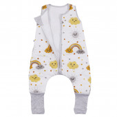 Зимен спален чувал с двупосочен цип и крачета ''Sunshine'' 4