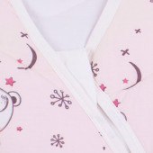 Зимен спален чувал "Pink bear" 4