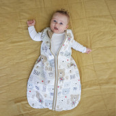 Зимен спален чувал с двупосочен цип "Cute bear" 8