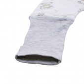 Зимен спален чувал с двупосочен цип и крачета "Cute bear" 6