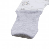 Зимен спален чувал с двупосочен цип и крачета "Cute bear" 7