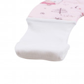 Зимен спален чувал с крачета "Pink bear" 5