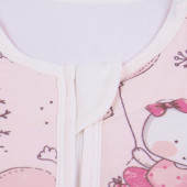 Зимен спален чувал с крачета "Pink bear" 6