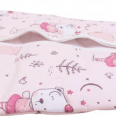 Зимен спален чувал с крачета "Pink bear" 7