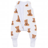 Зимен спален чувал с крачета "Teddy bear" 3