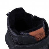 Зимни боти с топла вата в черно 2