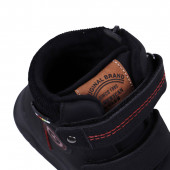 Зимни боти с топла вата "Star" в черно 2